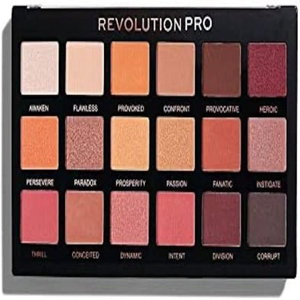 Revolution Beauty London Pro Regeneration Eyeshadow Palette Mirage 18 Shades 14.4g - Maison des fragrances
