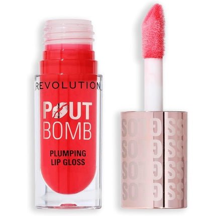 Revolution Beauty Pout Bomb Plumping Lip Gloss High - Shine for Glossy Fuller - Maison des fragrances