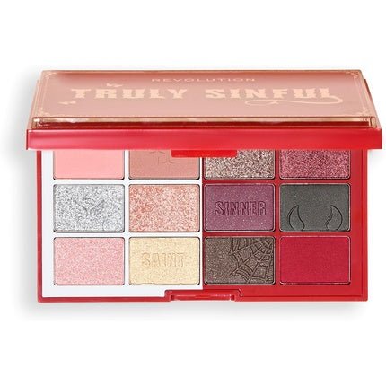 Revolution Beauty Truly Sinful Blood Eyeshadow Palette - Halloween Face & Eye - Maison des fragrances