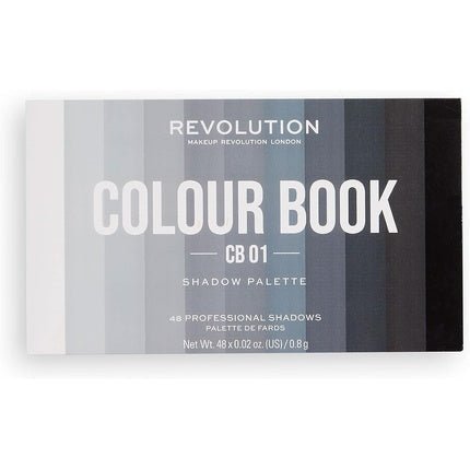 Revolution Colour Book Eyeshadow Palette CB01 38.4g - Maison des fragrances