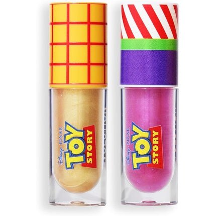 Revolution Disney's Toy Story X Revolution Lip Duo Set Shimmering Lip Gloss - Maison des fragrances