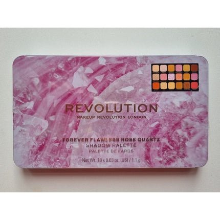 Revolution Forever Flawless Rose Quartz Eyeshadow Palette 18 x 1.1g Shades - Maison des fragrances