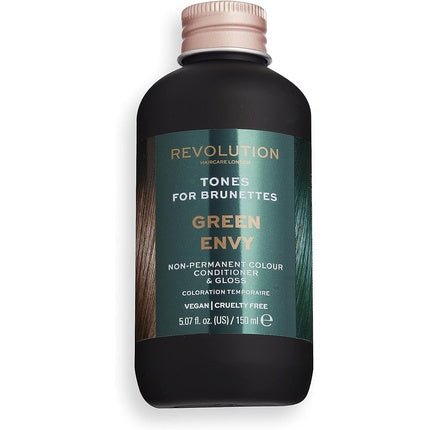 Revolution Haircare Tones for Brunettes Green Envy 150ml - Maison des fragrances