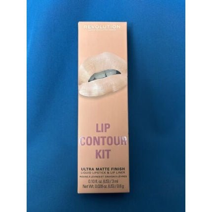 Revolution London Makeup Lip Contour Kit Ultra Matte Finish 0.10FL oz. - Maison des fragrances
