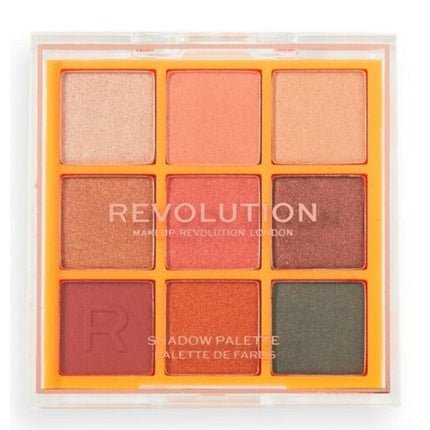 Revolution Orange Blaze Eyeshadow Palette 9 Shades - New and Sealed - Maison des fragrances
