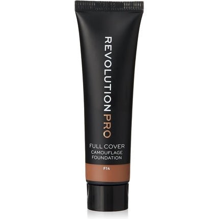 Revolution Pro Full Cover Camouflage Foundation F14 25ml - Maison des fragrances
