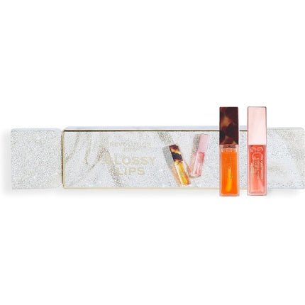 Revolution Pro Glossy Lips Set Rose Lip Oil and Glow Lip Oil Included - Maison des fragrances
