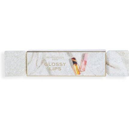 Revolution Pro Glossy Lips Set Rose Lip Oil and Glow Lip Oil Included - Maison des fragrances