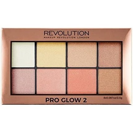Revolution Pro Glow 2 Highlighter Palette - Maison des fragrances