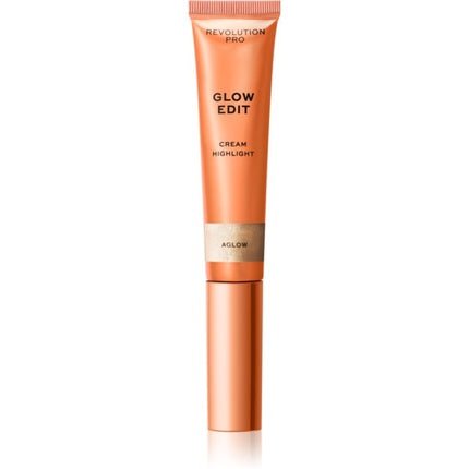 Revolution Pro Glow Edit Cream Highlighter - Rozjasňovač 15 ml Aglow - Maison des fragrances