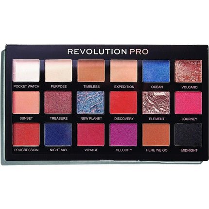 Revolution PRO Regeneration Trends Azure Eye Shadow Palette 18 x 0.8g - Maison des fragrances