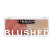 Revolution Relove Blushed Duo Blush & Highlighter Kindness - Maison des fragrances