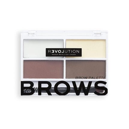 Revolution Relove Colour Cult Brow Palette Dark - Maison des fragrances
