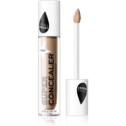 Revolution Relove Super Concealer - Hydrating Concealer, Color: C10.5, Size: 3 ml - Maison des fragrances