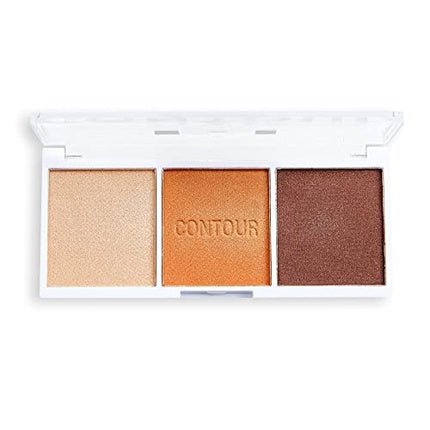 Revolution Relove Trio Contour Palette Bronze Sugar - Maison des fragrances
