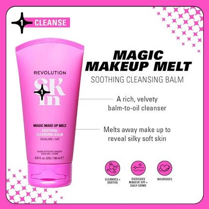 Revolution Skin Makeup Mellow Soothing Cleansing Balm - Maison des fragrances