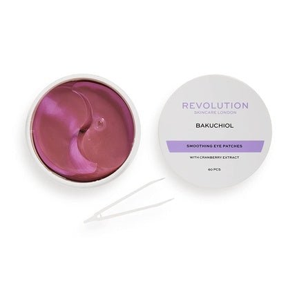 Revolution Skincare Pearlescent Purple Bakuchiol Smoothing Undereye Patches 60 Pieces - Maison des fragrances