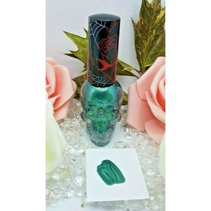 Revolution Skull Dark Pearl Green Nail Polish - Monster - Maison des fragrances