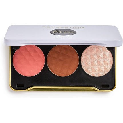 Revolution X Patricia Bright Summer Sunrise Face Palette Light - Maison des fragrances