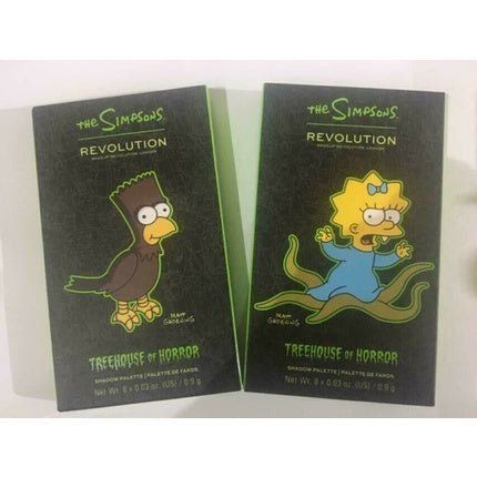 Revolution X Simpsons Treehouse of Terror Eyeshadow Palette - New, Packaged, and Sealed - Maison des fragrances