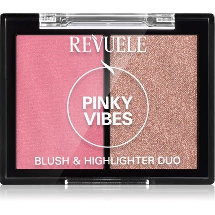 Revuele Blush & Highlighter Duo Pinky Vibes 8 g - Maison des fragrances