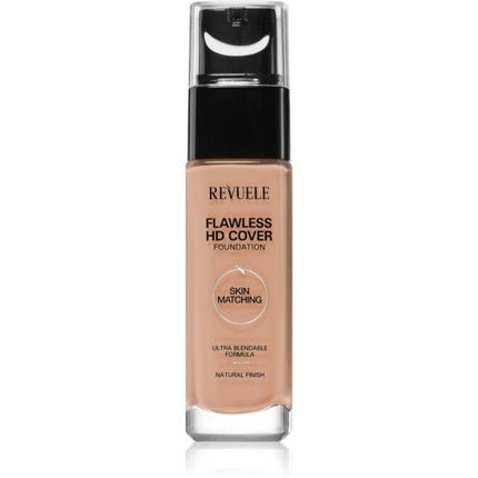 Revuele Flawless HD Cover Foundation - 02 Vanilla, 33 ml - Maison des fragrances