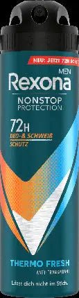 Rexona Antiperspirant Deodorant Nonstop Protection Thermo Fresh Déodorant (Déo) Mixte 150ml - Maison des fragrances