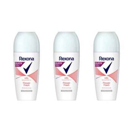 Rexona Flower Fresh Deodorant Roll-on Déodorant (Déo) Femme 50ml - Maison des fragrances