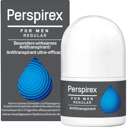 Riemann A/S Riemann As Perspirex Regular Antiperspirant Deodorant Rollon Déodorant (Déo) Homme 20ml - Maison des fragrances