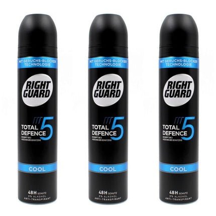 Right Guard Total Defence 5 Cool Deo Spray 250ml - Maison des fragrances