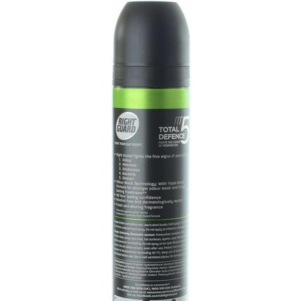 Right Guard Total Defence 5 Fresh 250ml - Maison des fragrances