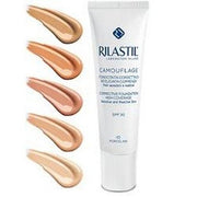 Rilastil Camouflage Corrective Foundation High Coverage SPF30 Shade 50 Mocha 30ml - Maison des fragrances