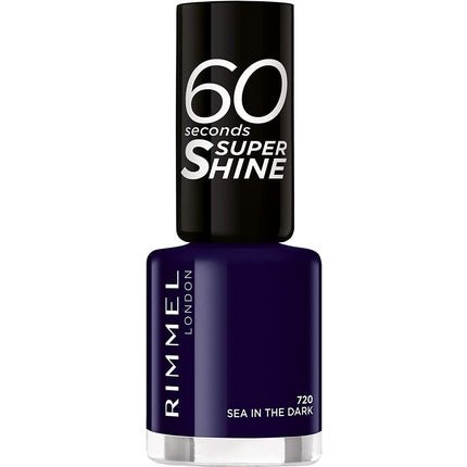 Rimmel 60 Second Nail Polish Sea The Dark 720 8ml - Maison des fragrances