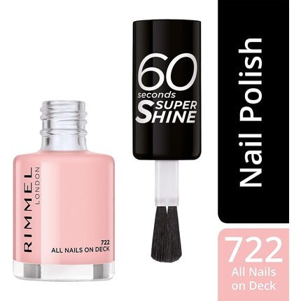 Rimmel 60 Seconds All Nails On Deck Nail Polish - Single Unit - Maison des fragrances