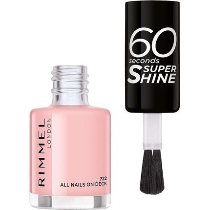 Rimmel 60 Seconds All Nails On Deck Nail Polish - Single Unit - Maison des fragrances