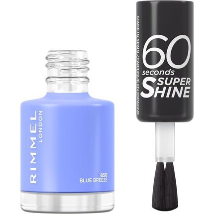 Rimmel 60 Seconds Nail Polish 856 Blue Breeze Nail Colour Collection - Maison des fragrances