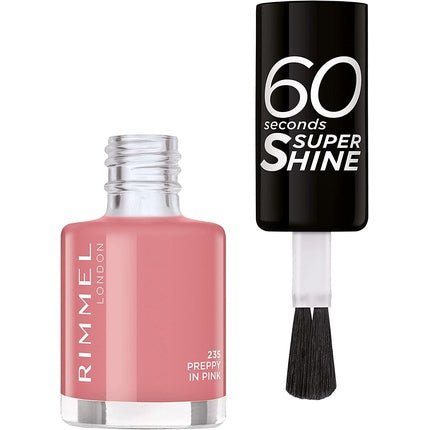 Rimmel 60 Seconds Nail Polish Preppy in Pink 8ml - Maison des fragrances