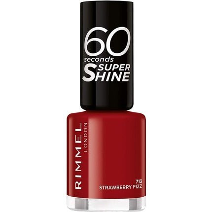 Rimmel 60 Seconds Super Shine 713 Strawberry Fizz 0 Count - Maison des fragrances