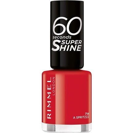 Rimmel 60 Seconds Super Shine 714 - A Spritzzz Clear Nail Polish 8ml - Maison des fragrances