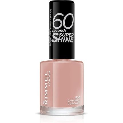 Rimmel 60 Seconds Super Shine Nail Polish 8ml Caramel Cupcake - Maison des fragrances