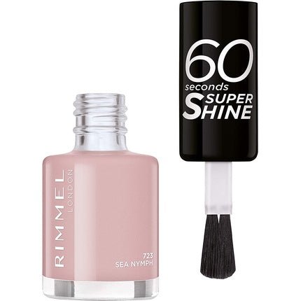Rimmel 60 Seconds Super - Shine Nail Polish 8ml Sea Nymph - Maison des fragrances
