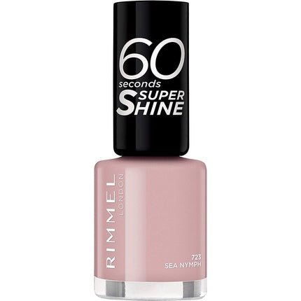 Rimmel 60 Seconds Super - Shine Nail Polish 8ml Sea Nymph - Maison des fragrances