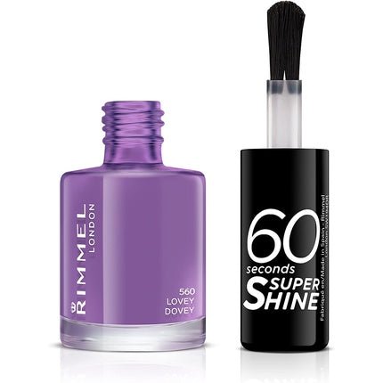 Rimmel 60 Seconds Super Shine Nail Polish Lovey Dovey - Maison des fragrances