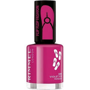 Rimmel 60 Seconds Super Shine Nail Polish Violet En Vogue 336 8ml - Maison des fragrances