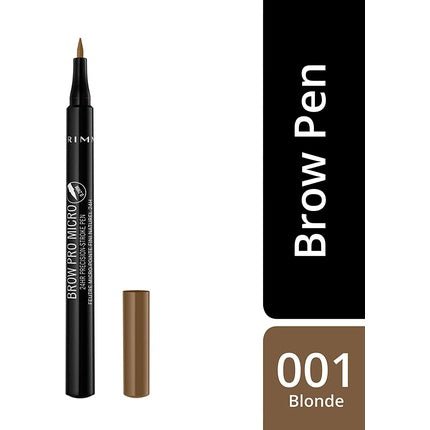 Rimmel Brow Pro Micro Pen Eyebrow Pencil 01 Dark Blond 1ml - Maison des fragrances