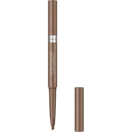 Rimmel Brow This Way Fill & Sculpt Eyebrow Definer 01 Blonde - Maison des fragrances