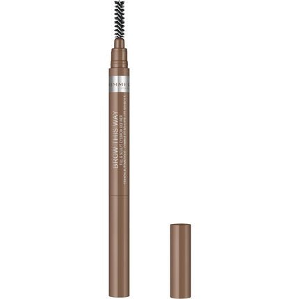 Rimmel Brow This Way Fill & Sculpt Eyebrow Definer 01 Blonde - Maison des fragrances