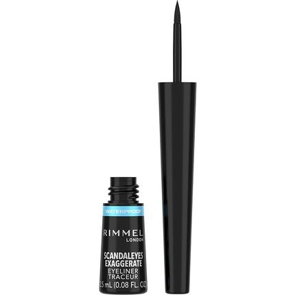 Rimmel Exaggerate Liquid Eyeliner Black 2.5ml - Maison des fragrances