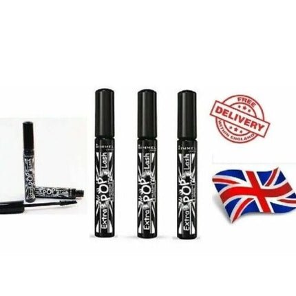 Rimmel Extra Pop Lash Mascara 003 Pop Black - Pack of 3 - Maison des fragrances