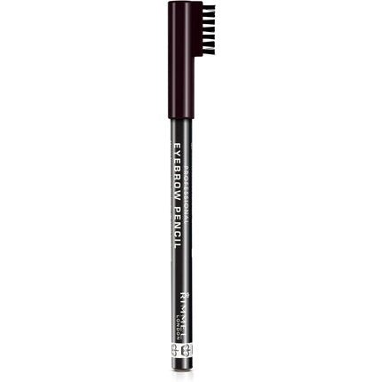 Rimmel Eyebrow Pencil Black Brown 1.4g - Maison des fragrances